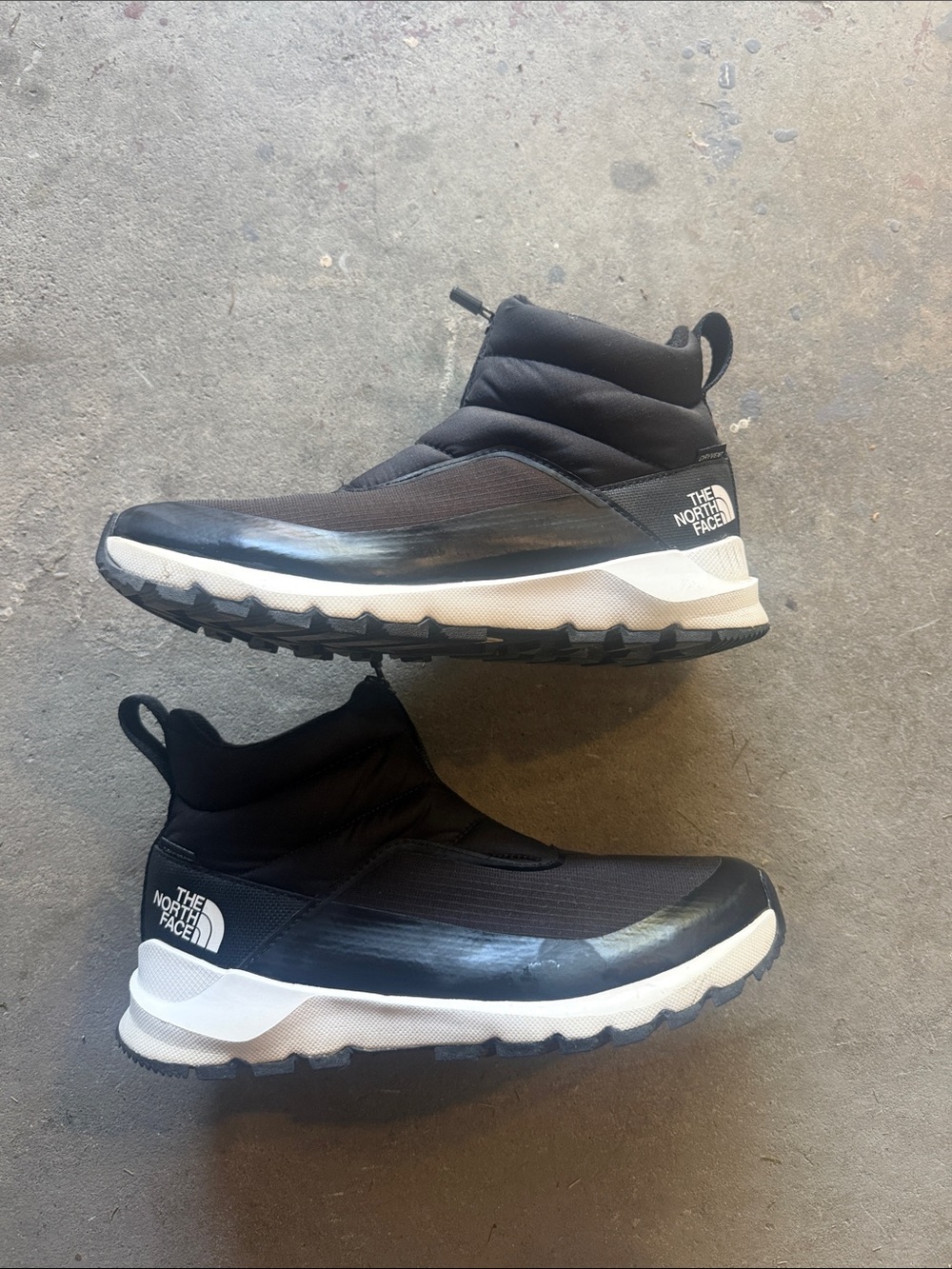 The North Face Black & White Women's Waterproof Ankle Booties